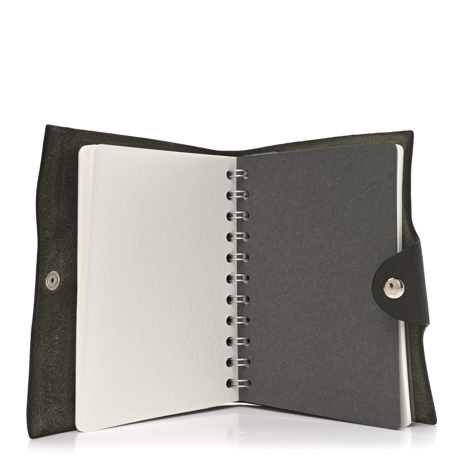 Hermes Togo Ulysse PM Agenda Cover Vert Gris 5 of 6
