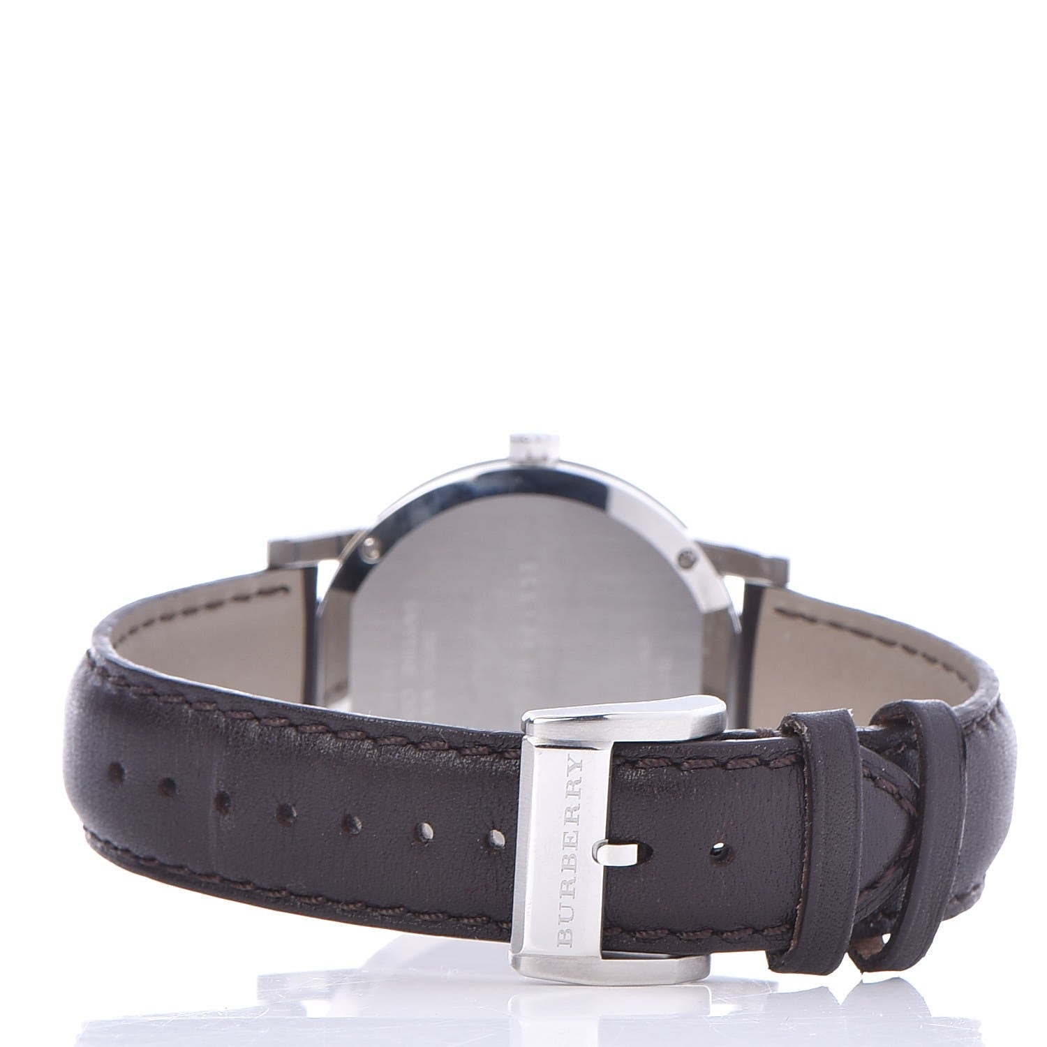 Burberry Stainless Steel Calfskin 38mm Heritage Quartz Watch Champagne BU9011 4 of 9