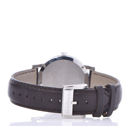 Burberry Stainless Steel Calfskin 38mm Heritage Quartz Watch Champagne BU9011 4 of 9
