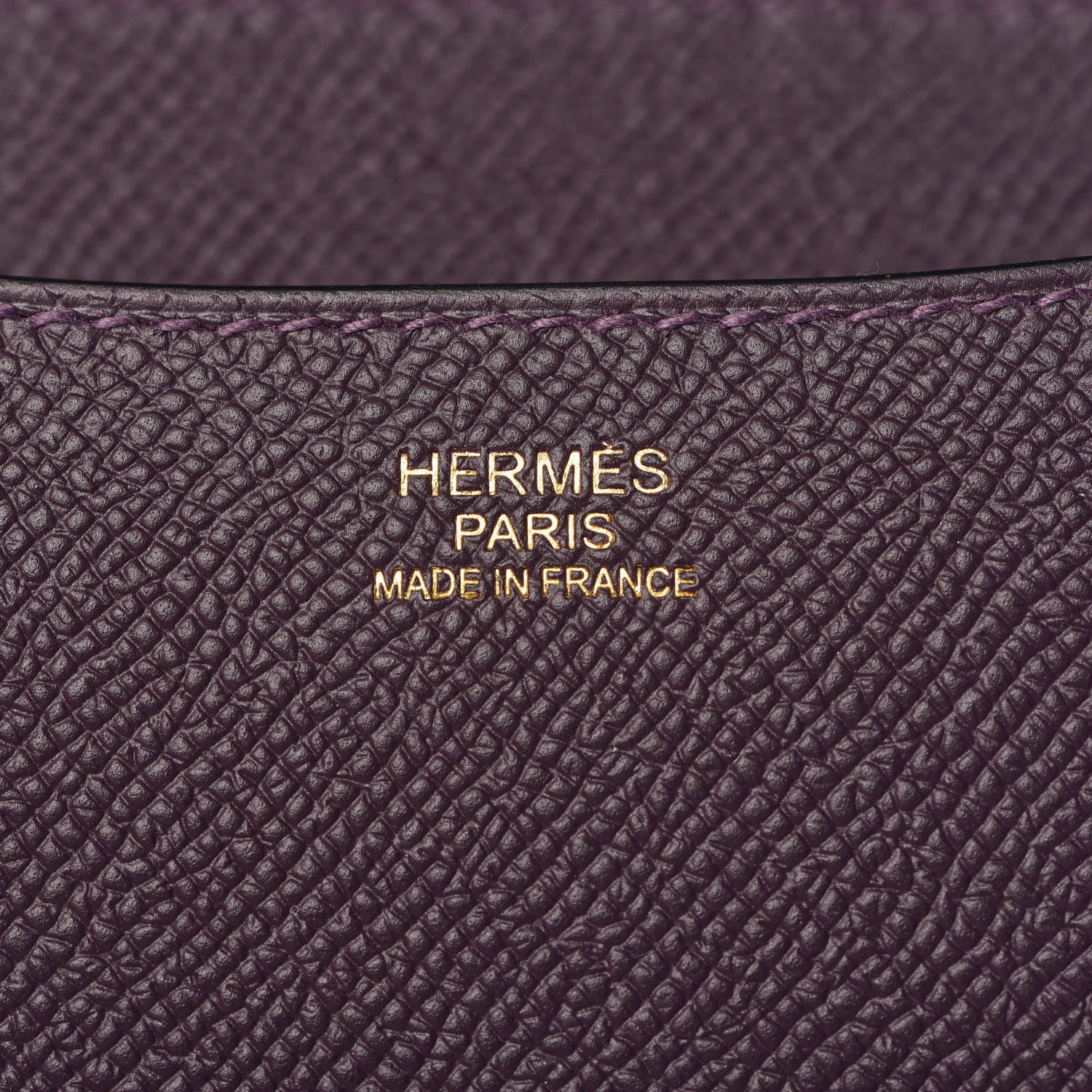 Hermes Epsom Constance 24 Raisin 6 of 23