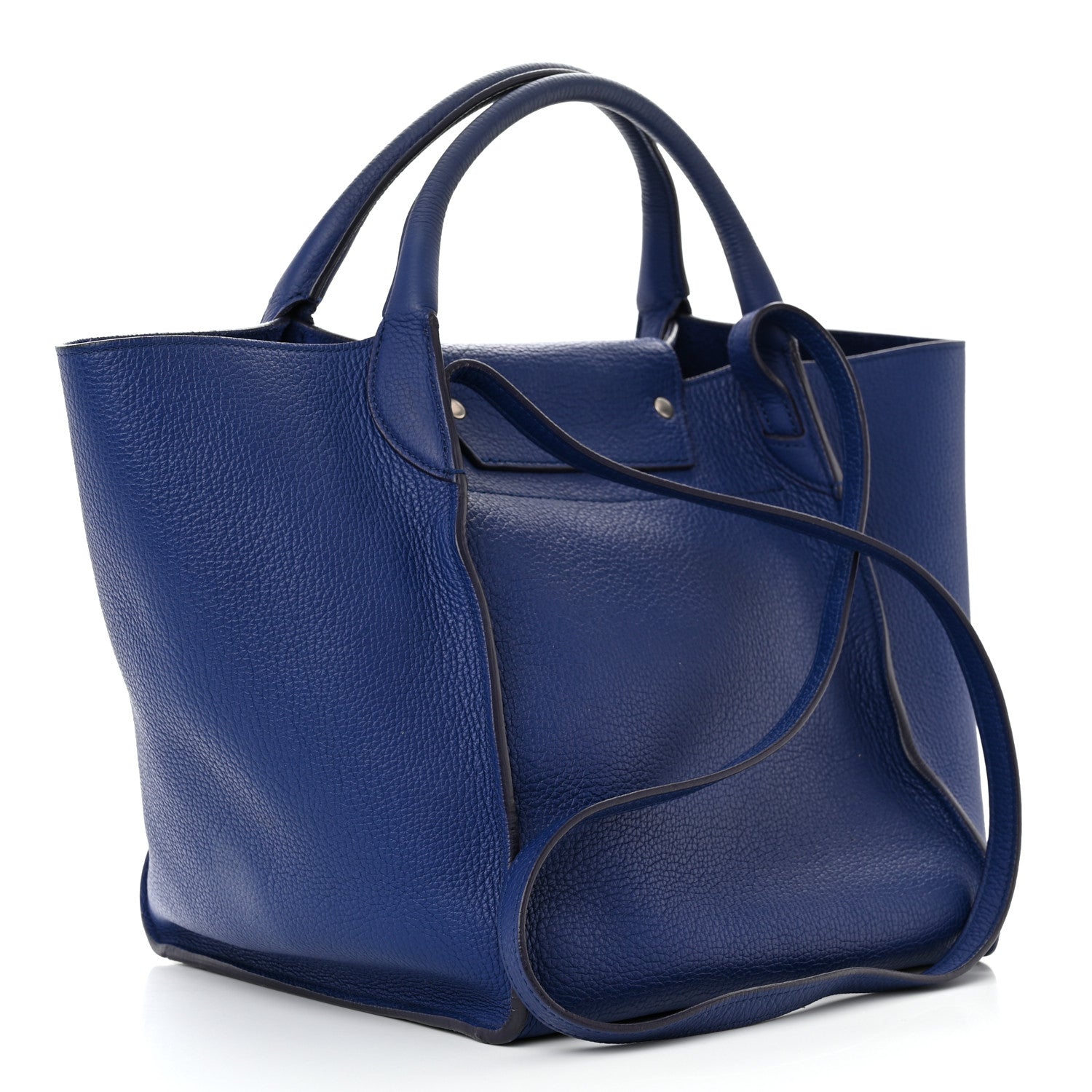 Celine Supple Grained Calfskin Small Big Bag Cobalt 3 of 13