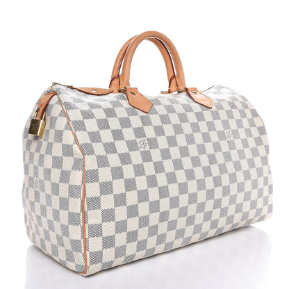 Louis Vuitton Damier Azur Speedy 35 3 of 7