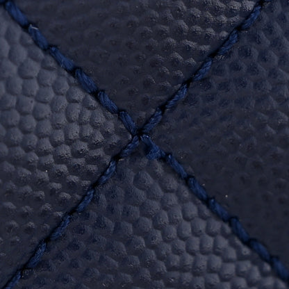 Saint Laurent Grain De Poudre Textured Mixed Matelasse Triquilt Small Monogram Satchel Blue Charron 13 of 14