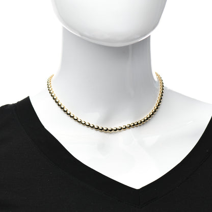 Jennifer Meyer 18K Yellow Gold Bezel Tennis Necklace 2 of 5