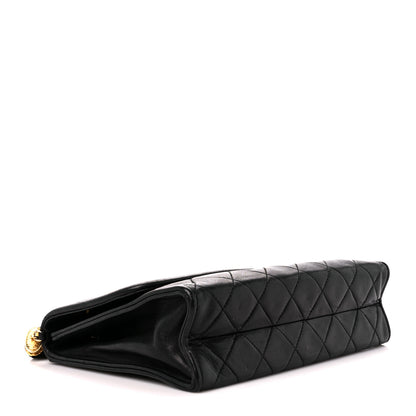 Chanel Lambskin Quilted Tassel Flap Black 5 of 12
