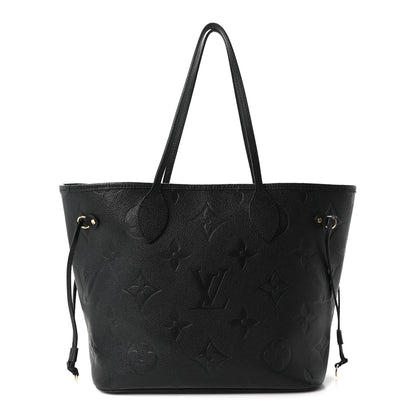 Louis Vuitton Empreinte Monogram Giant Neverfull MM Black 1 of 10