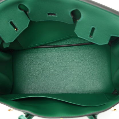 Hermes Taurillon Novillo Birkin 30 Vert Vertigo 4 of 9