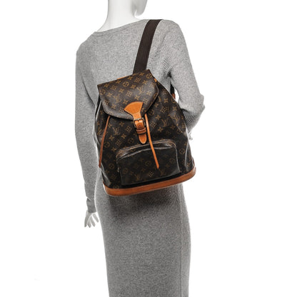 Louis Vuitton Monogram Montsouris GM Backpack 2 of 3