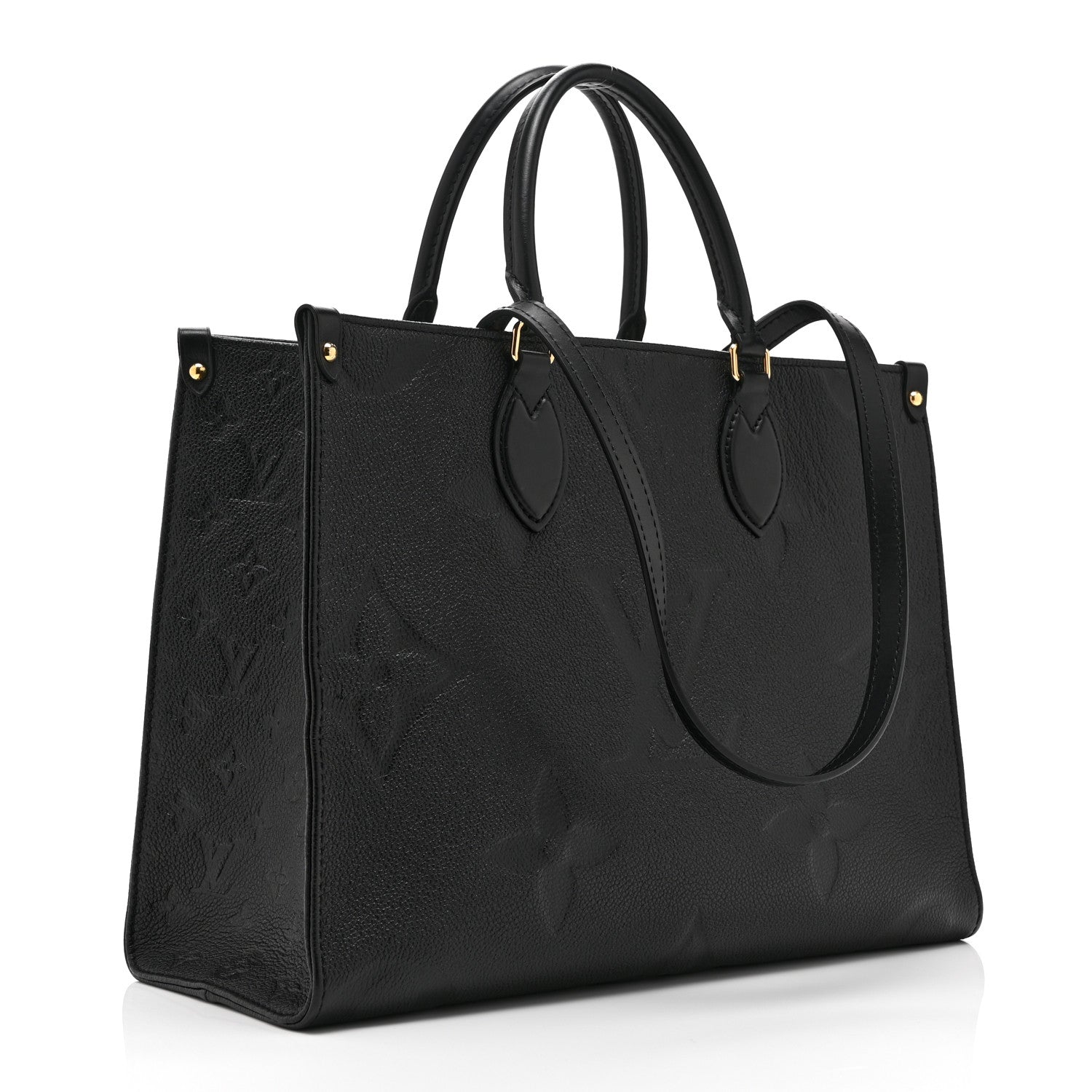 Louis Vuitton Empreinte Monogram Giant Onthego MM Black 3 of 9
