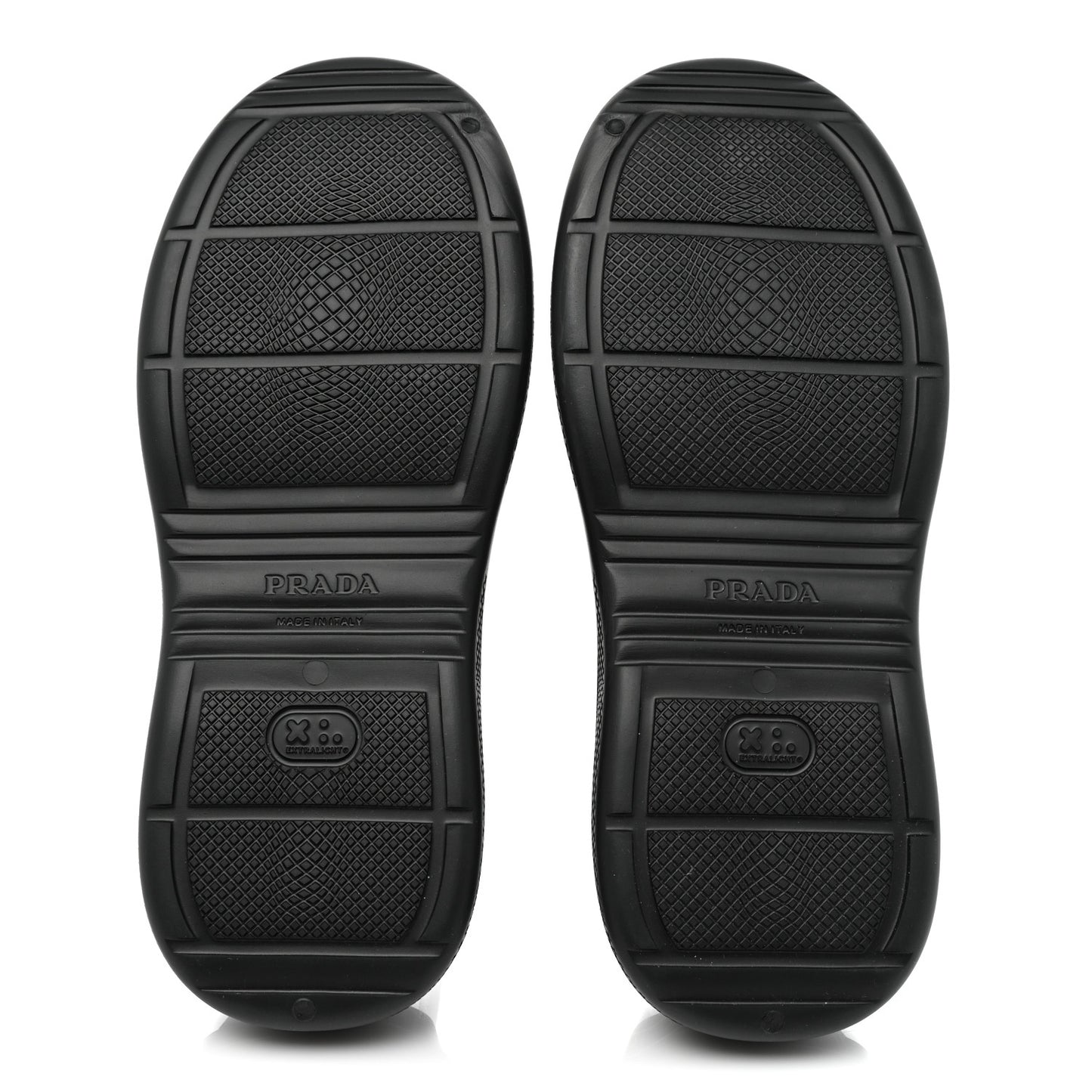Soft Mellow Rubber Triangle Logo Embossed Womens 25mm Mules 37 Black