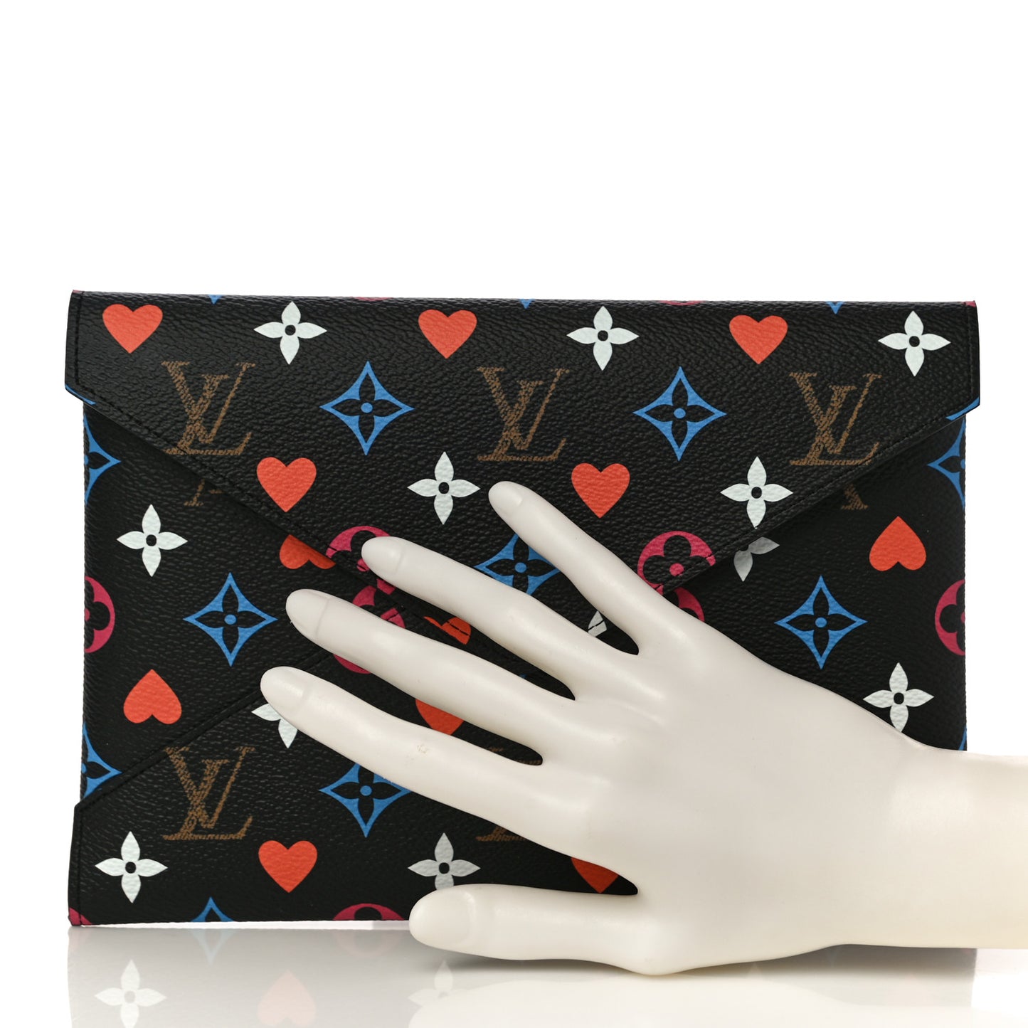 Game On Large Kirigami Pochette Black