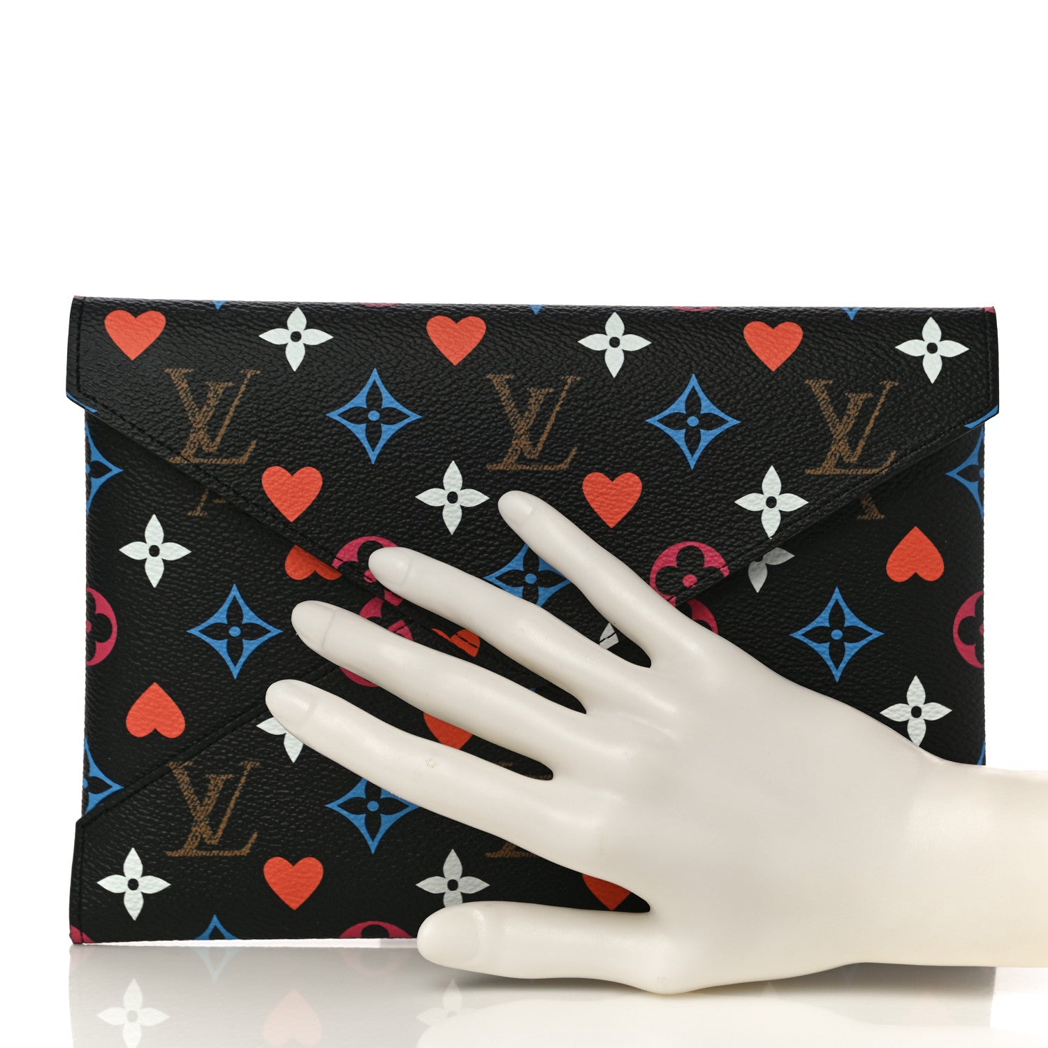 Louis Vuitton Game On Large Kirigami Pochette Black 2 of 11