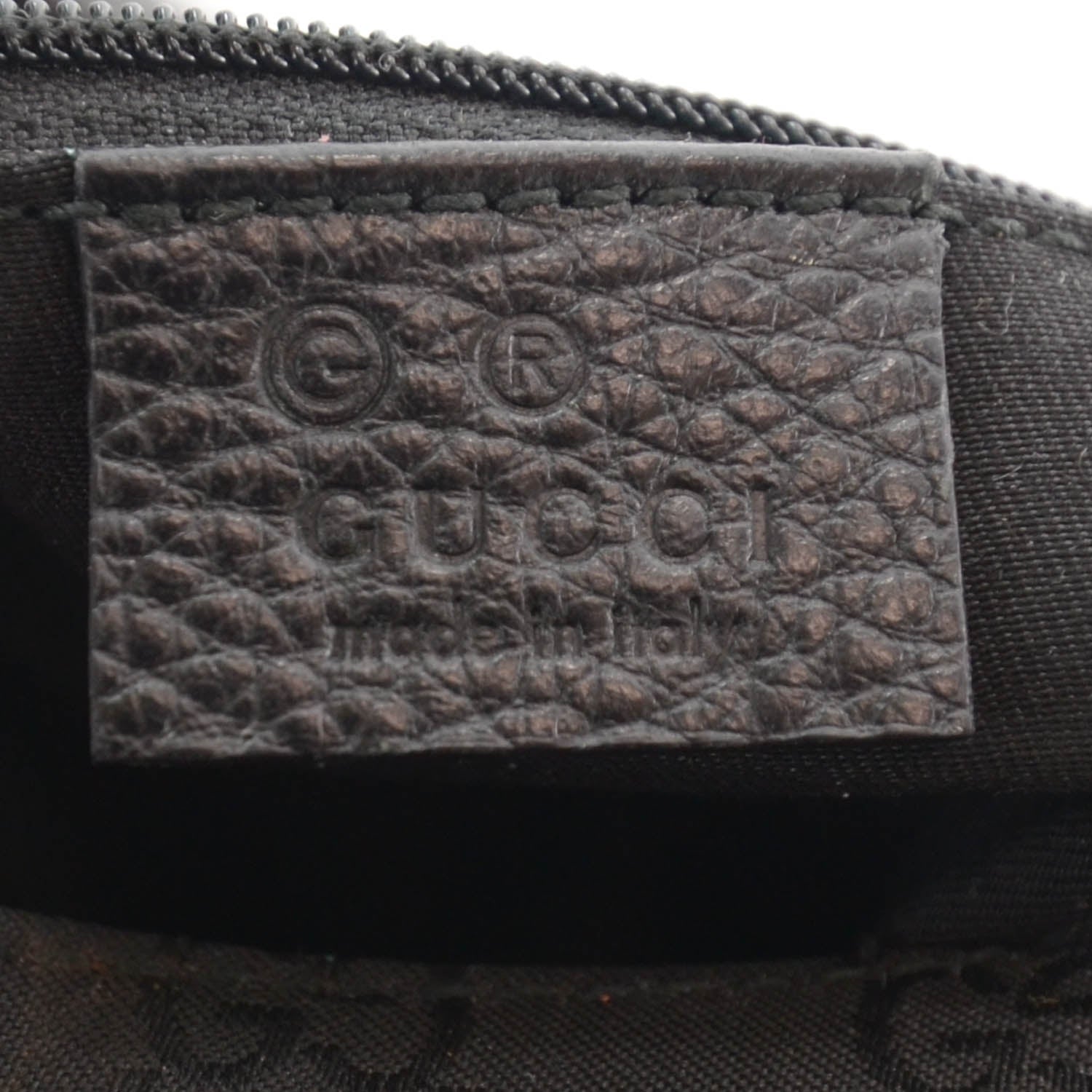 Gucci Nylon Monogram Small Hobo Black 5 of 8
