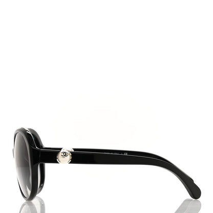 Chanel CC Pearl Sunglasses 5211-H Black 3 of 6