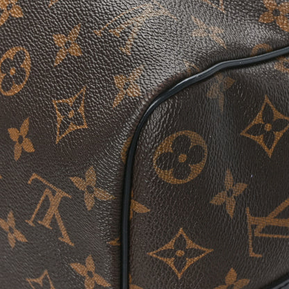 Louis Vuitton Monogram Macassar Keepall Bandouliere 45 10 of 10