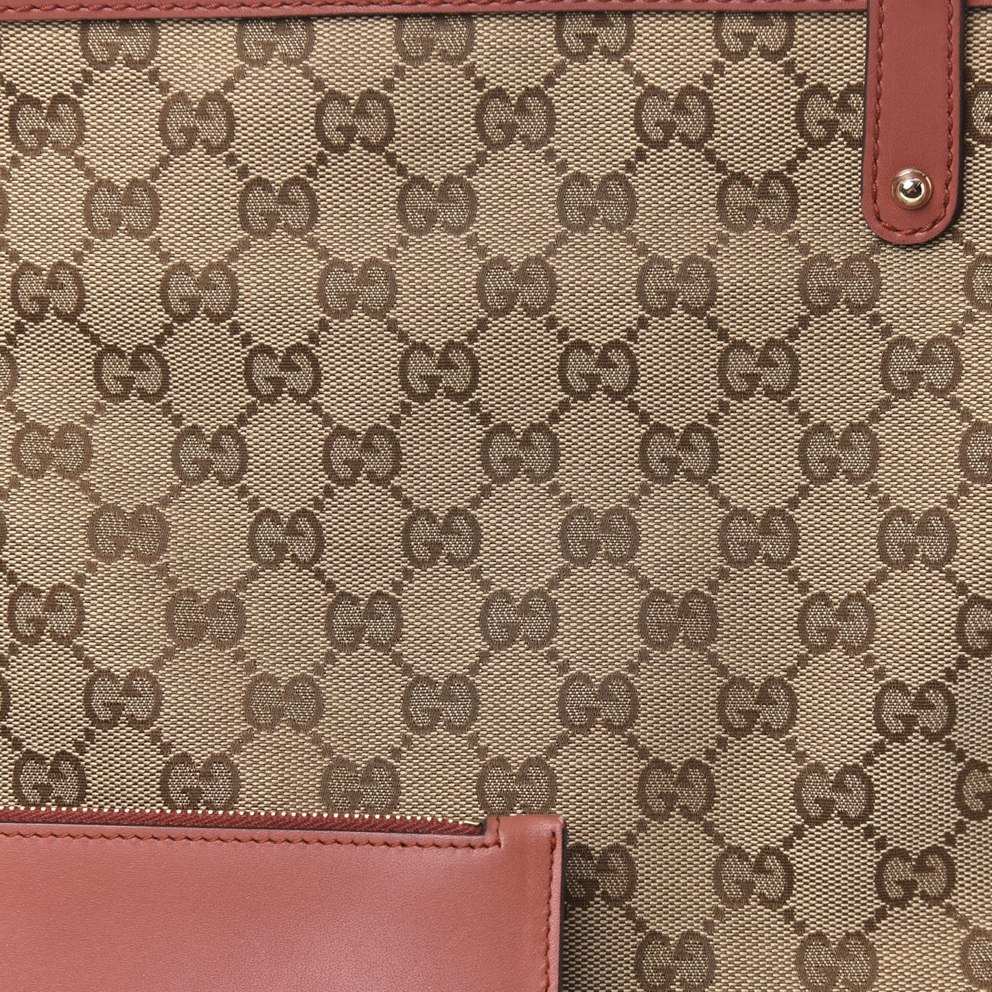 Monogram Medium Craft Tote Coral