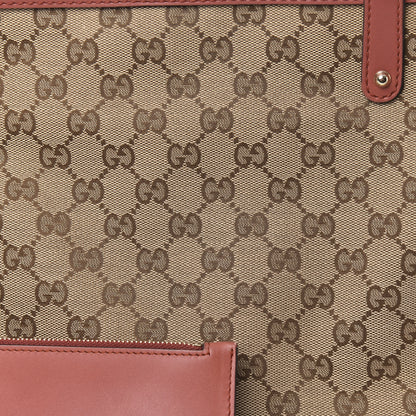 Gucci Monogram Medium Craft Tote Coral 8 of 8