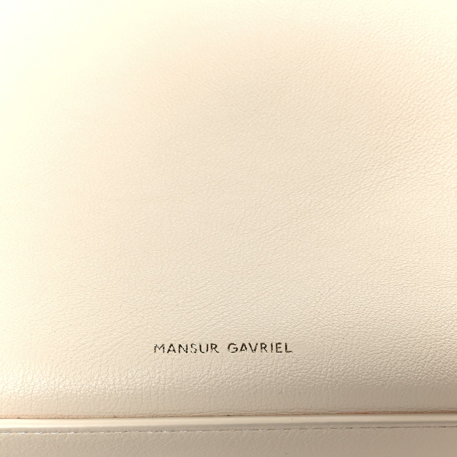 Mansur Gavriel Calfskin Box Hobo Bag Jasmine 7 of 10