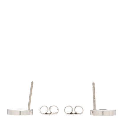 Tiffany Sterling Silver 1837 Circle Earrings 3 of 4