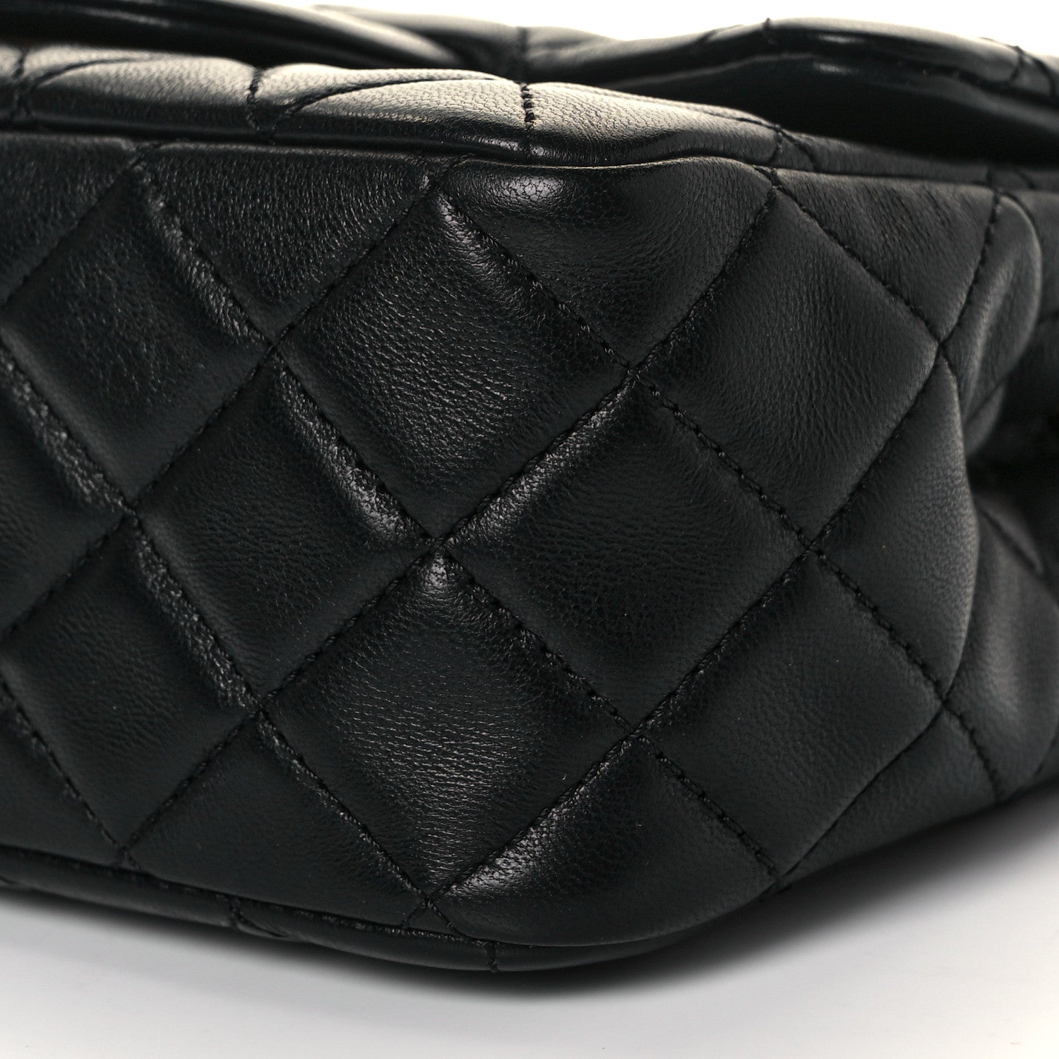 Chanel Lambskin Quilted Mini Pearl Crush Flap Black 9 of 12