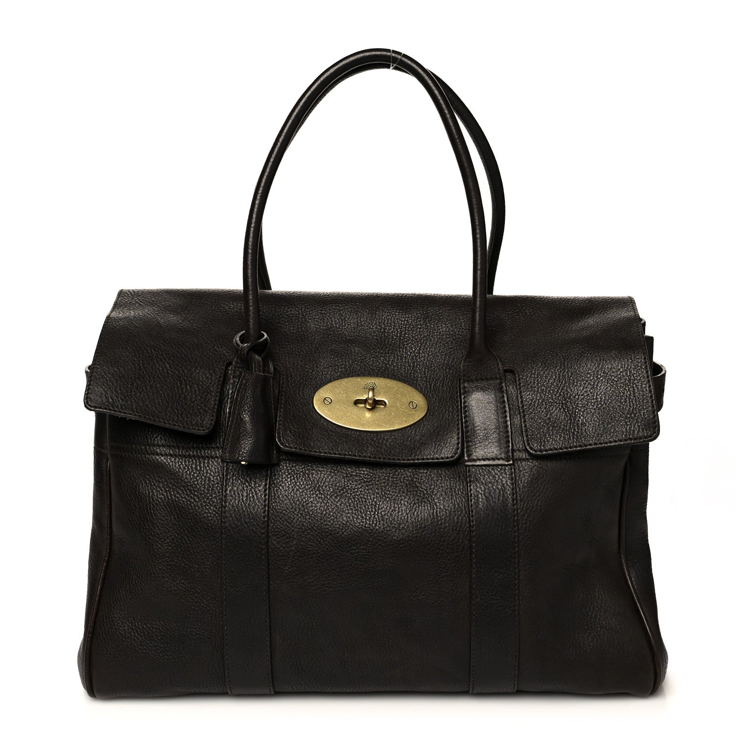 Mulberry Natural Leather Bayswater Chocolate 1 of 20