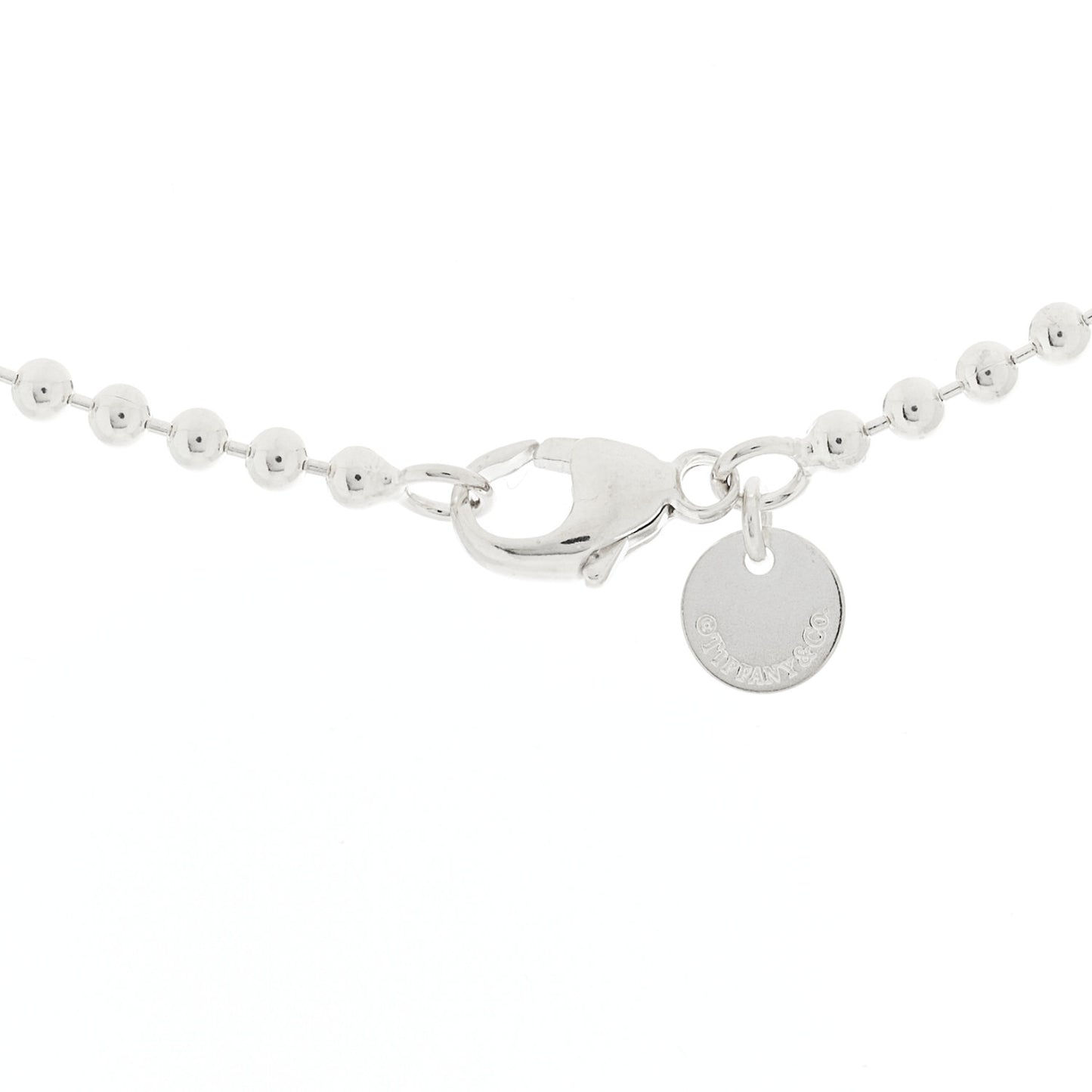 Sterling Silver 2.5mm Bead Chain Necklace 20"