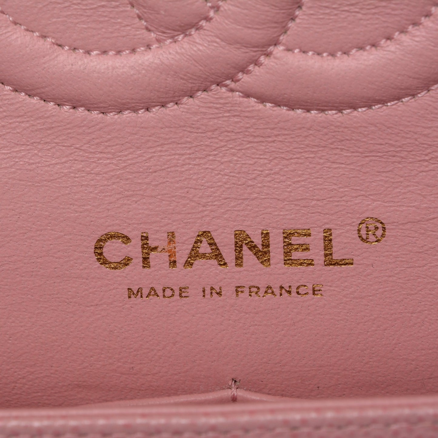 Caviar Quilted Medium Double Flap Pink