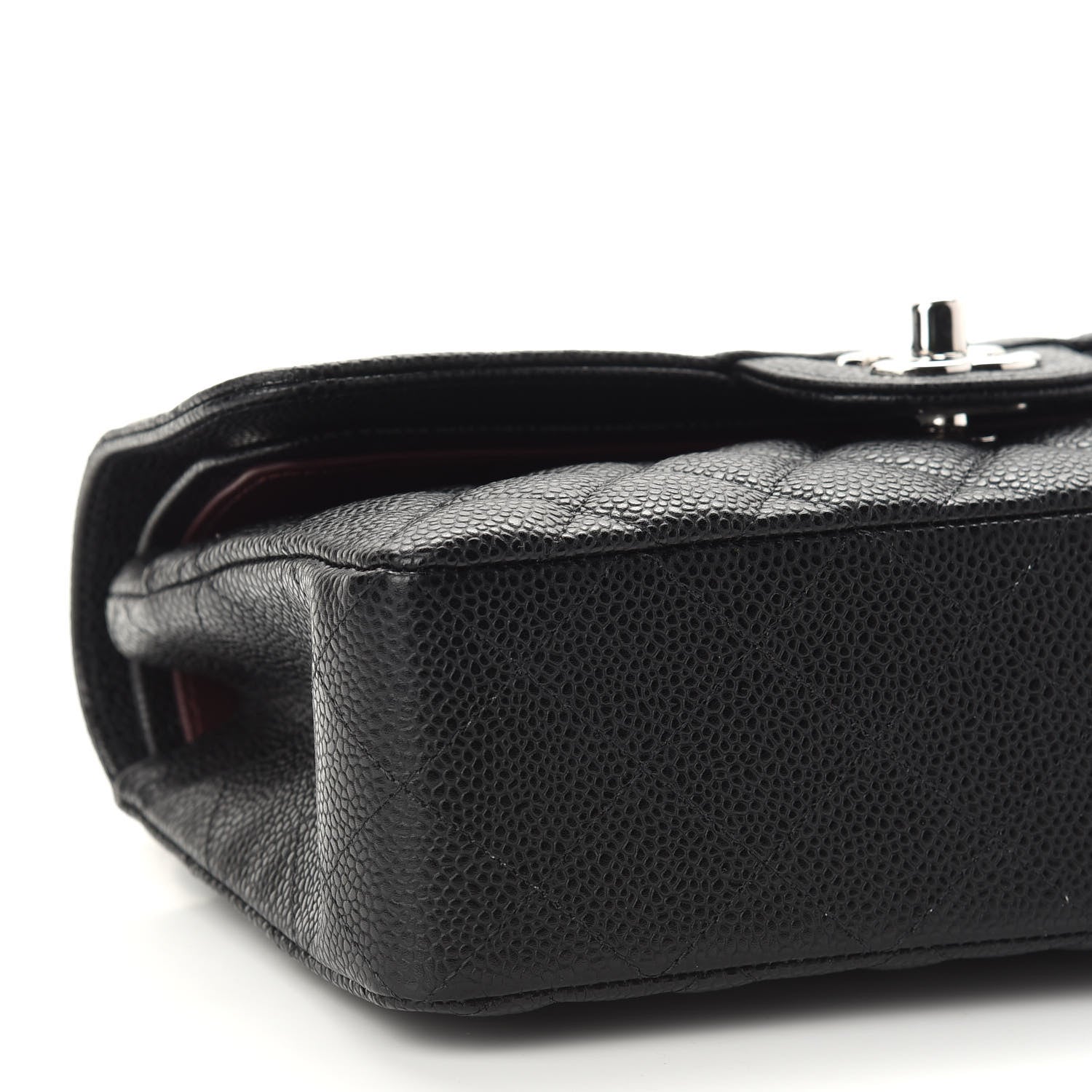 Chanel Caviar Quilted Small Double Flap Black 8 of 9