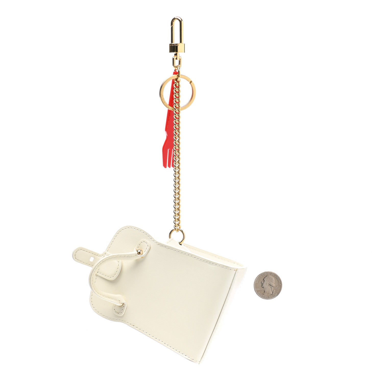 Delvaux Box Calfskin Miniature Namiur Bag Charm 2 of 7