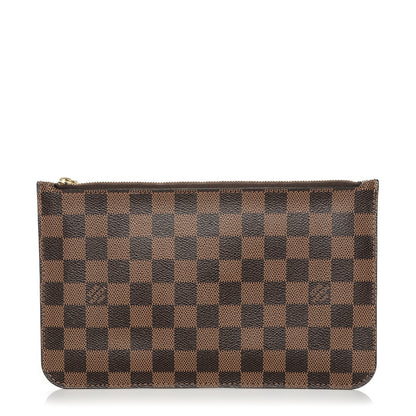 Louis Vuitton Damier Ebene Neverfull MM GM Pochette 1 of 7