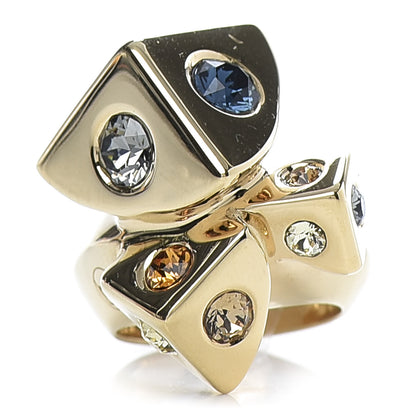 Louis Vuitton Trunkies Strass Ring 6.5 1 of 6
