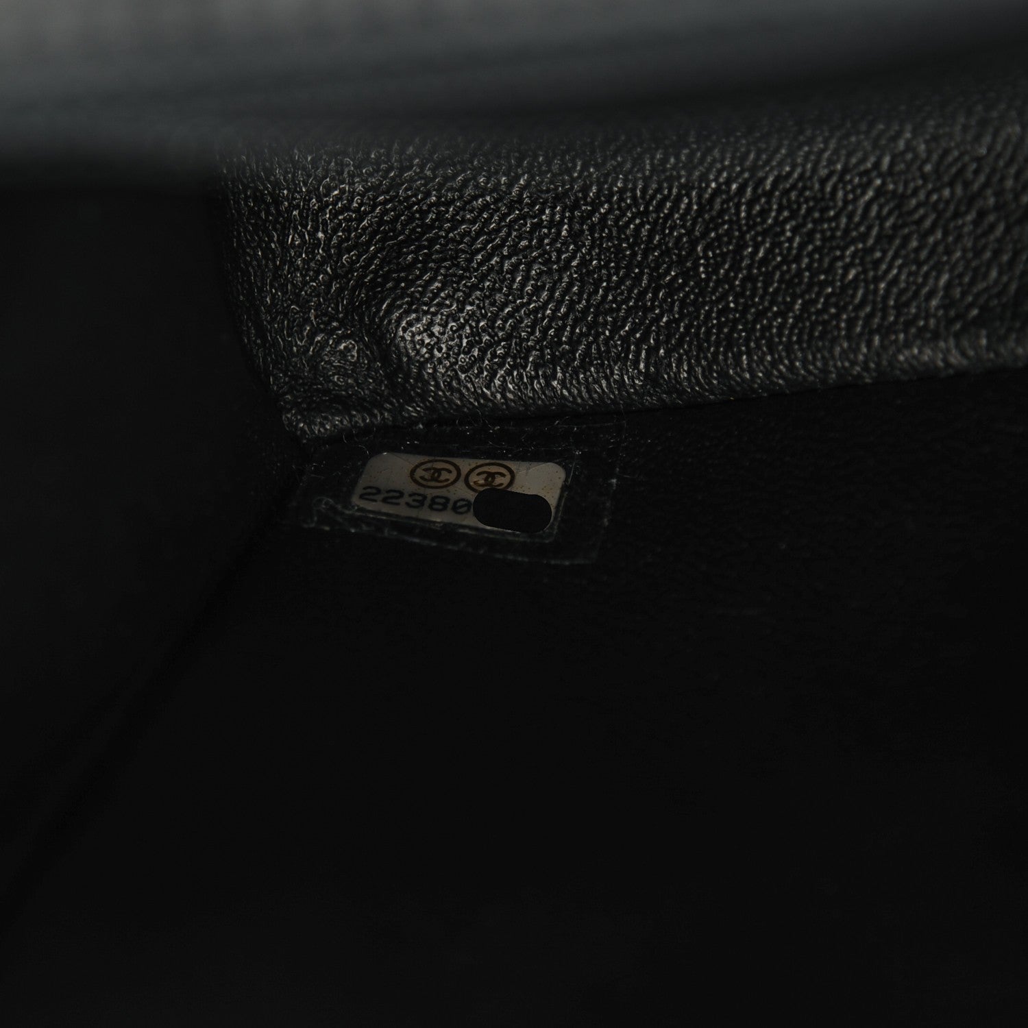 Chanel Lambskin Quilted Mini Square Flap Black 8 of 8