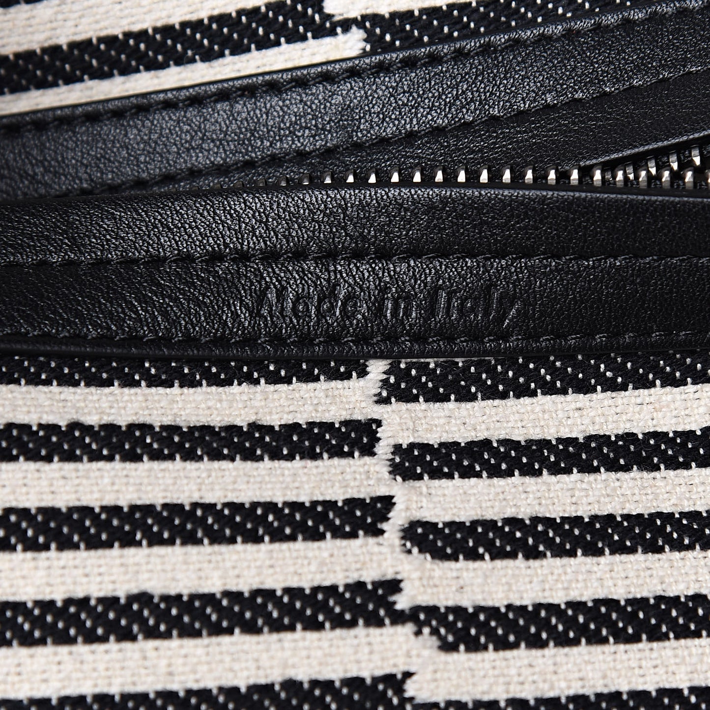 Cotton Canvas Stripped Medium Phantom Luggage Multicolor