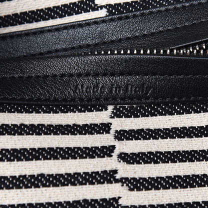 Celine Cotton Canvas Stripped Medium Phantom Luggage Multicolor 7 of 10