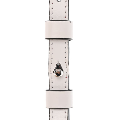 Christian Louboutin Calfskin Studded Skypouch Crossbody Clutch White 12 of 12