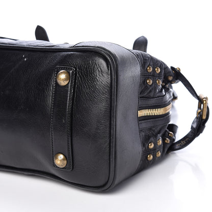 Louis Vuitton Lambskin Riveting Black 10 of 19