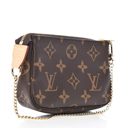 Louis Vuitton Monogram Mini Pochette Accessories 3 of 8
