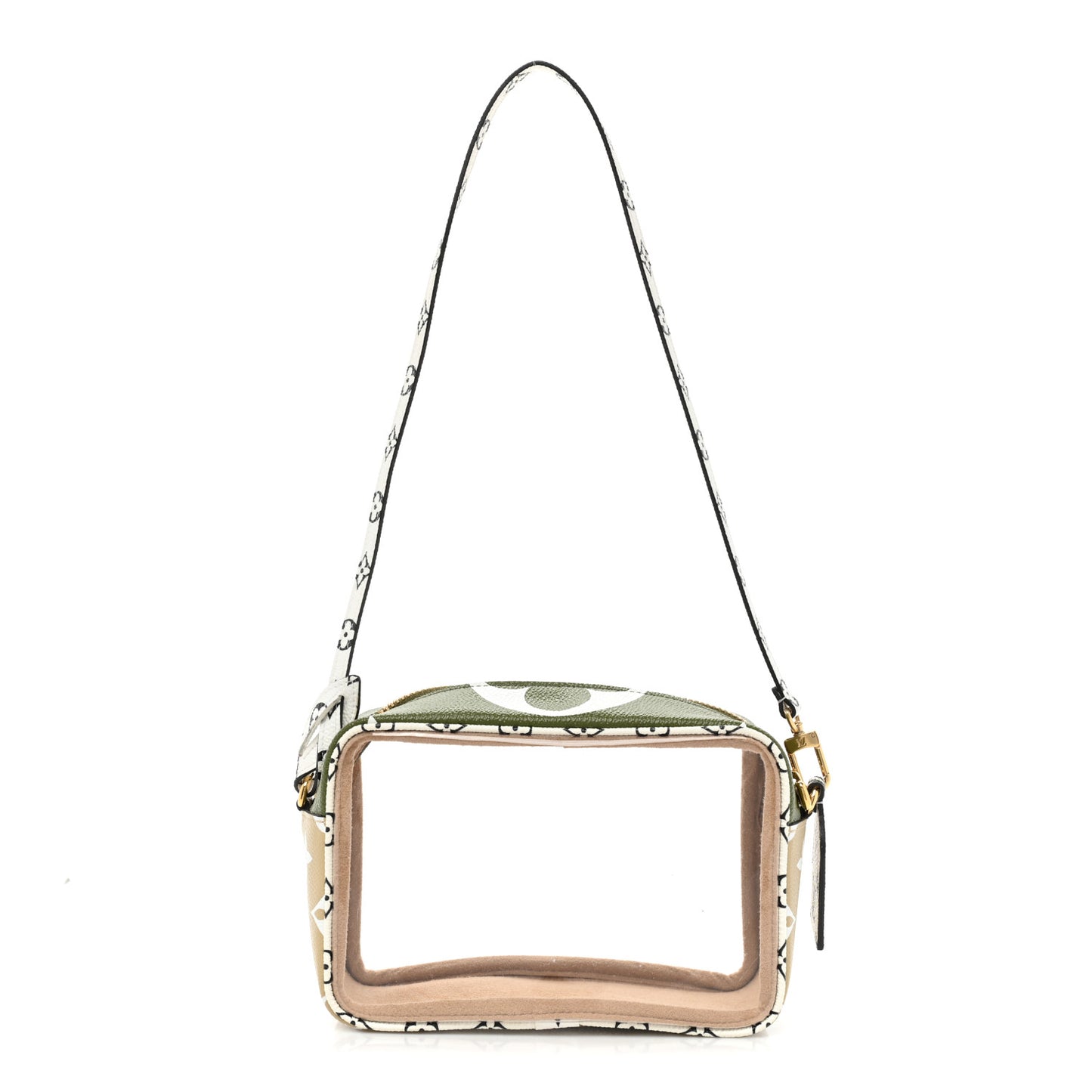 Monogram Giant Beach Pouch Kaki
