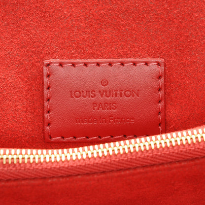 Louis Vuitton Damier Ebene Caissa Clutch Cherry 6 of 6