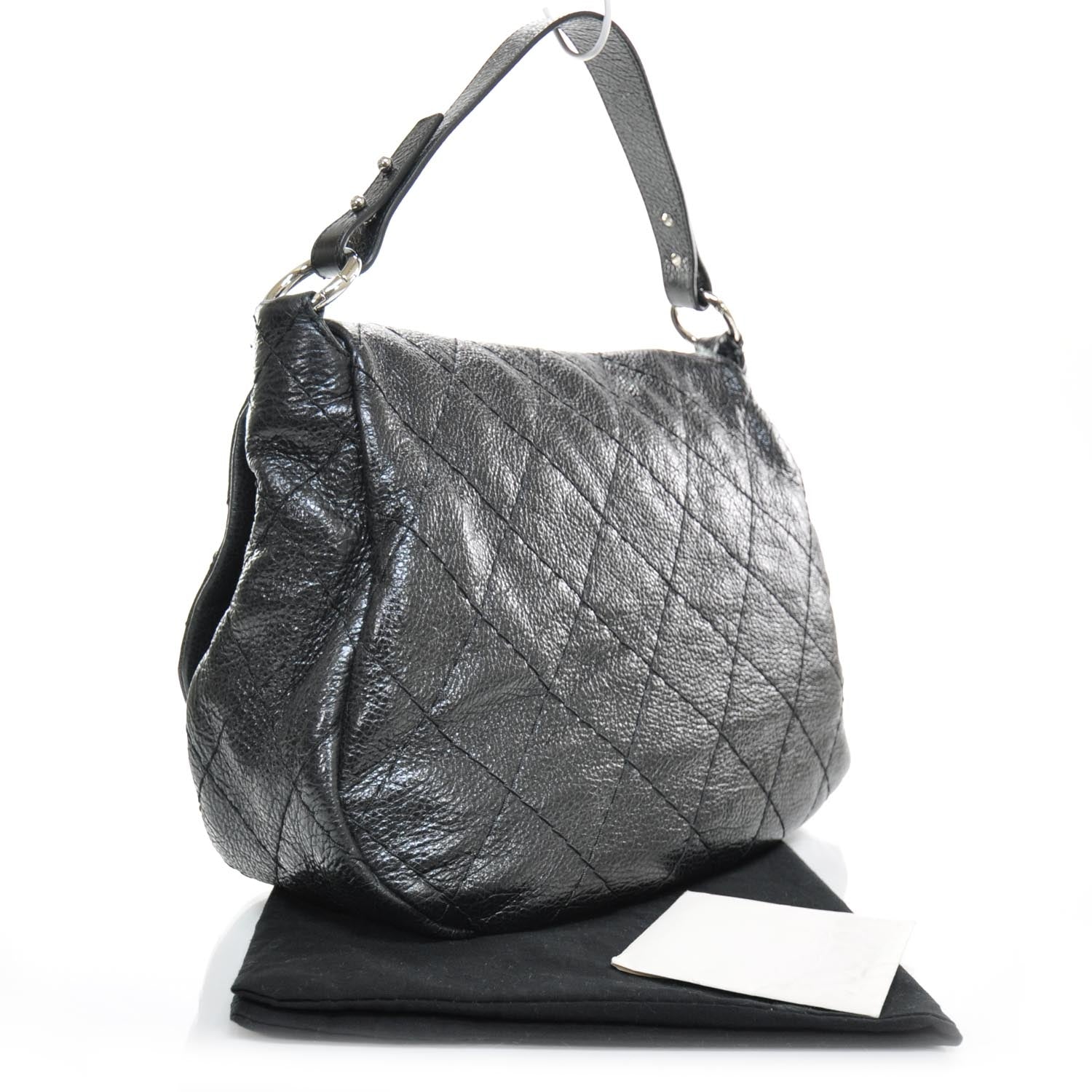 Chanel Leather On The Road XL Flap Black 1 of 11