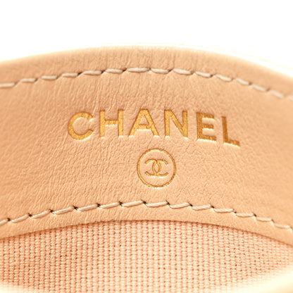 Chanel Caviar Quilted Card Holder Beige 6 of 8