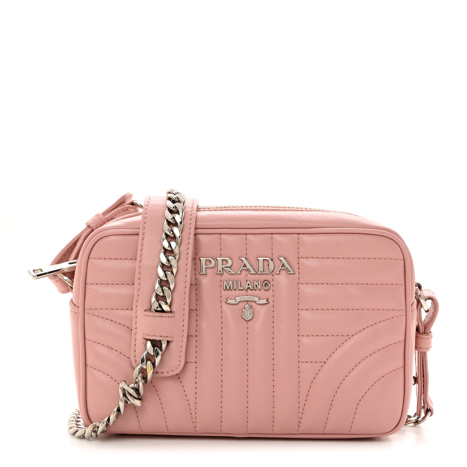 Prada Soft Calfskin Diagramme Camera Bag Pesco 1 of 9