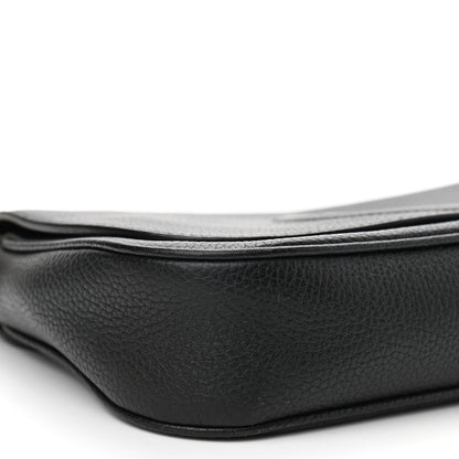 Gucci Pebbled Calfskin Medium Soho Flap Crossbody Black 9 of 10