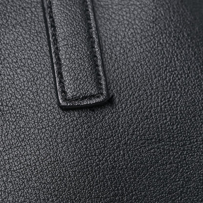 Saint Laurent Calfskin Large Shopping Tote Black 22 of 24