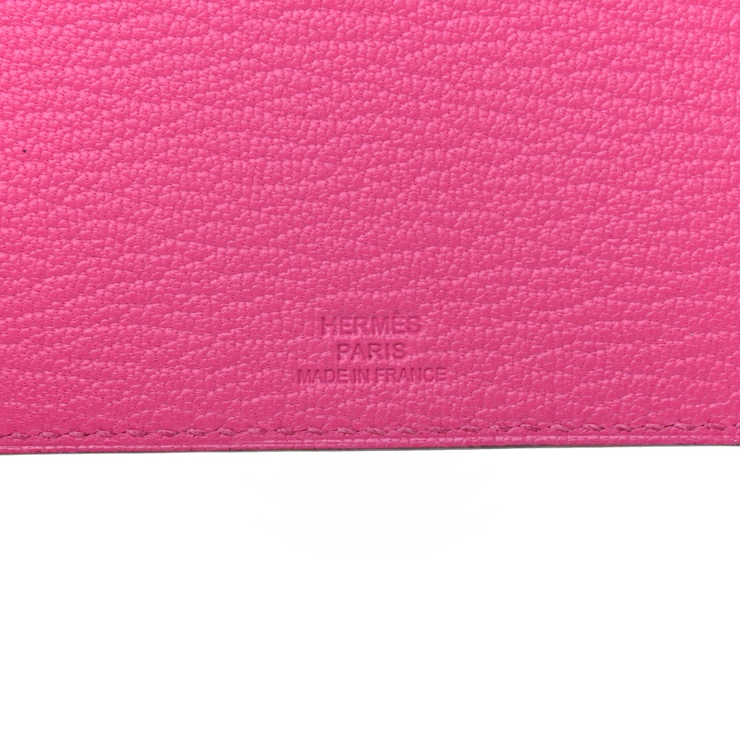 Hermes Chevre Mysore Tarmac PM Passport Holder Rose Tyrien 6 of 8