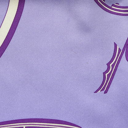 Hermes Silk Ex Libris Scarf 90 3 of 8