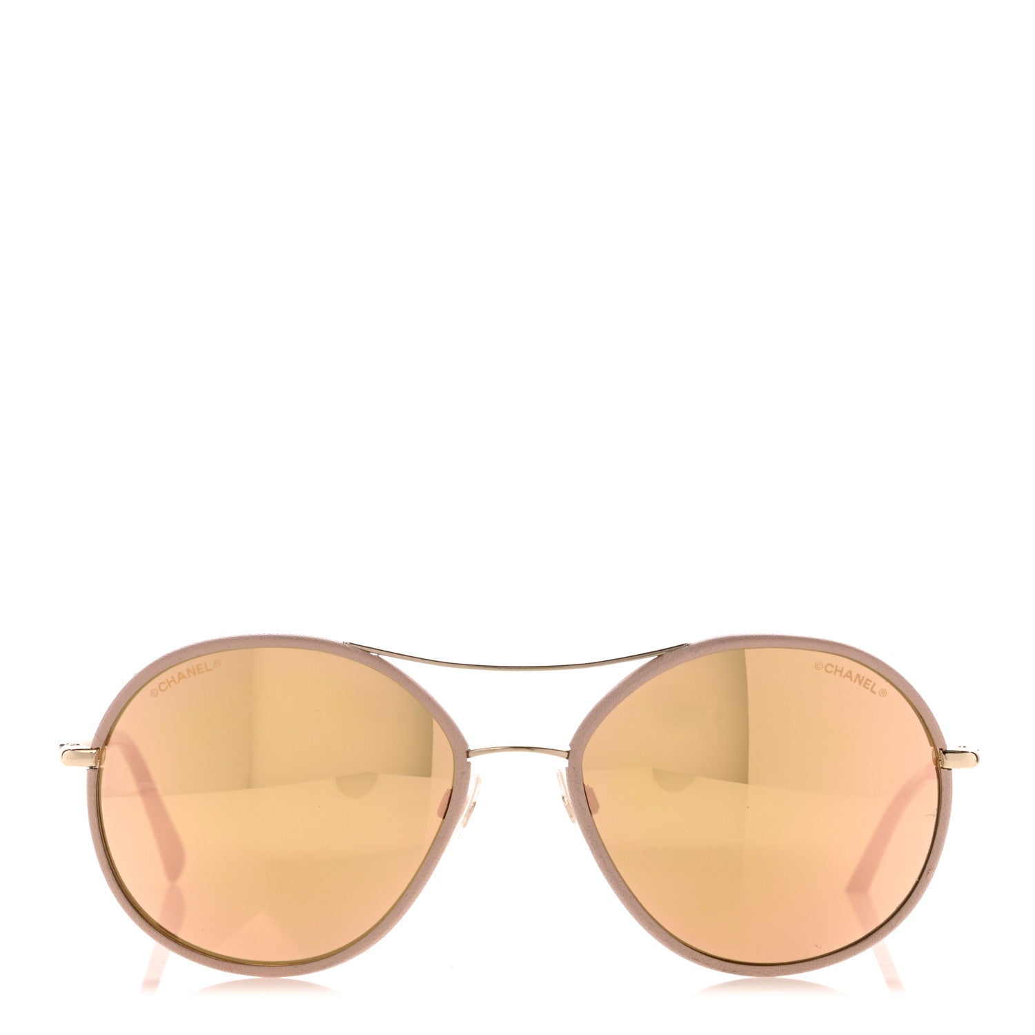 Chanel Round Pilot Sunglasses 4228-Q Pink 2 of 9