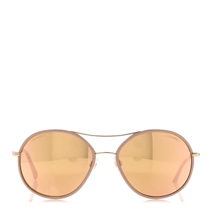 Chanel Round Pilot Sunglasses 4228-Q Pink 2 of 9