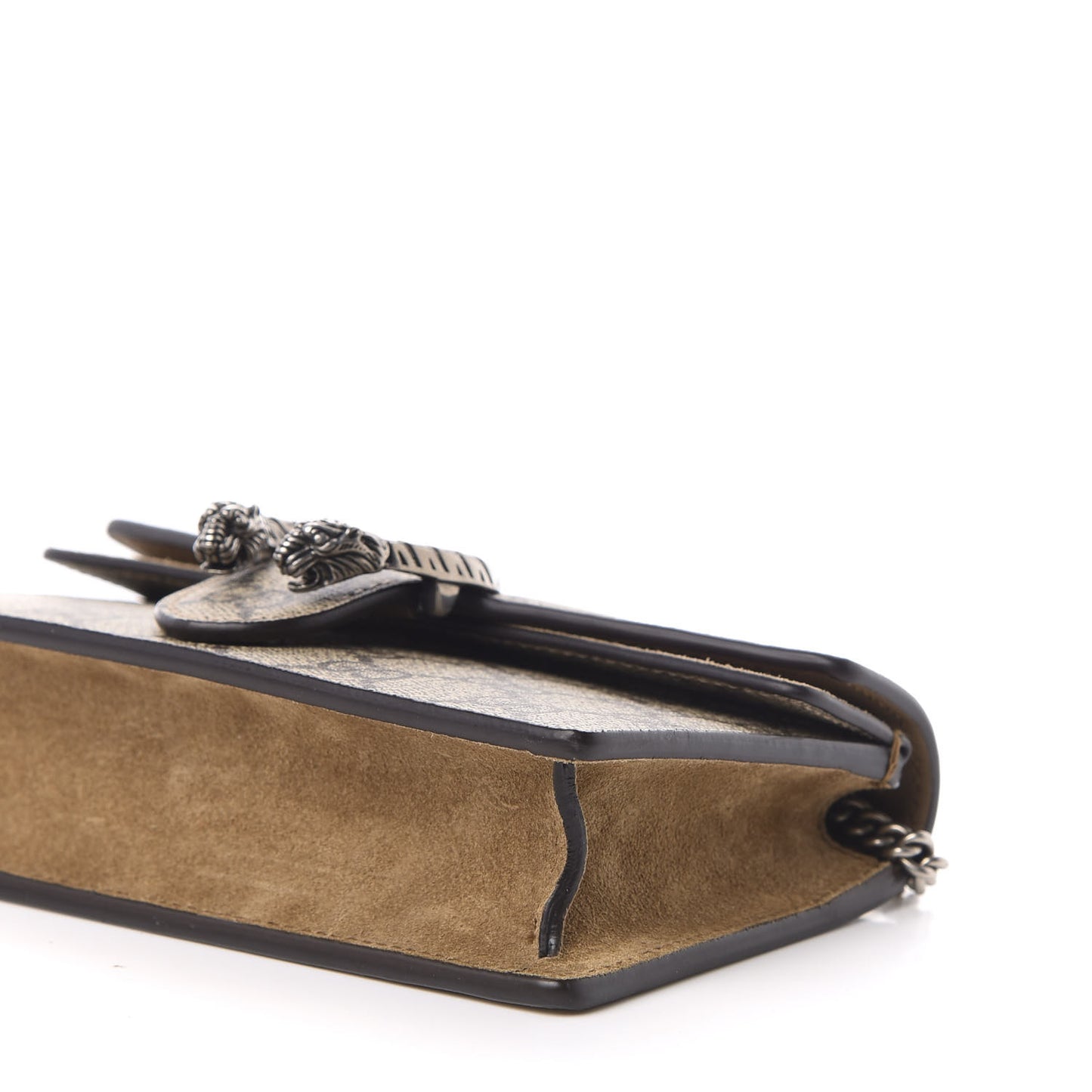 GG Supreme Monogram Super Mini Dionysus Shoulder Bag Taupe