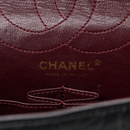Chanel Aged Calfskin Quilted 2.55 Reissue 226 Flap Black 6 of 14